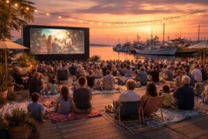 découvrez le cinéma au port la nouvelle, une expérience immersive captivante adaptée à tous les âges, pour des moments inoubliables en famille ou entre amis.