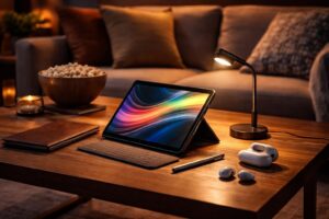 découvrez les accessoires indispensables pour votre tablette tactile microsoft surface, parfaits pour une soirée cinéma optimale avec confort et performance.